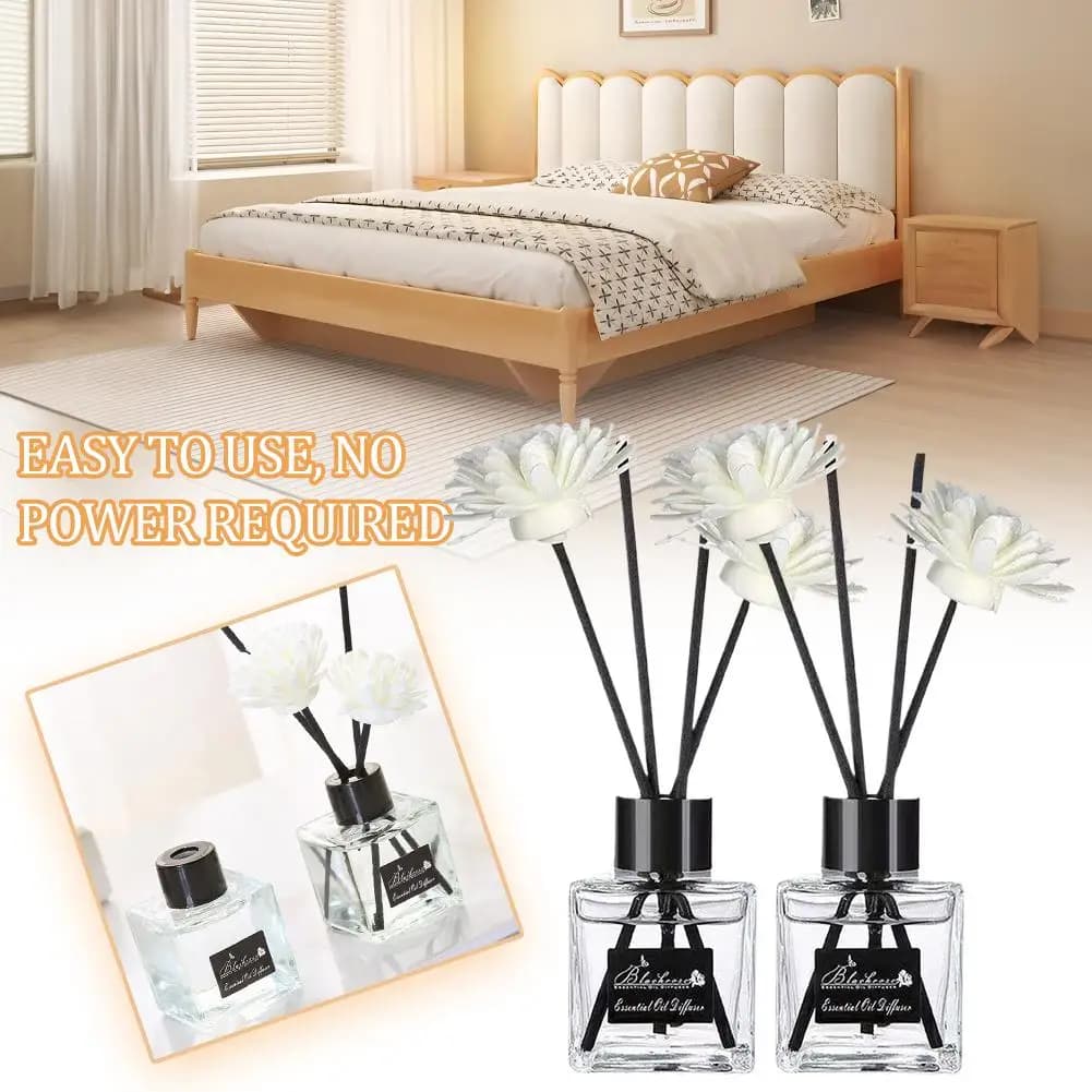 Huile de diffuseur d'arômes premium 50 ml pour la maison, la voiture, désodorisant d'air, parfum d'ambiance, parfum longue durée