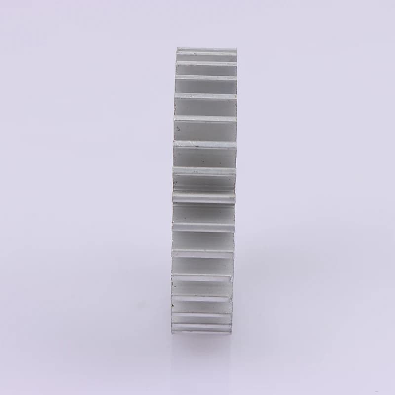 COB-Dissipateur thermique LED en alliage d'aluminium, 50mm de diamètre, 3 ~ 7W, haute puissance