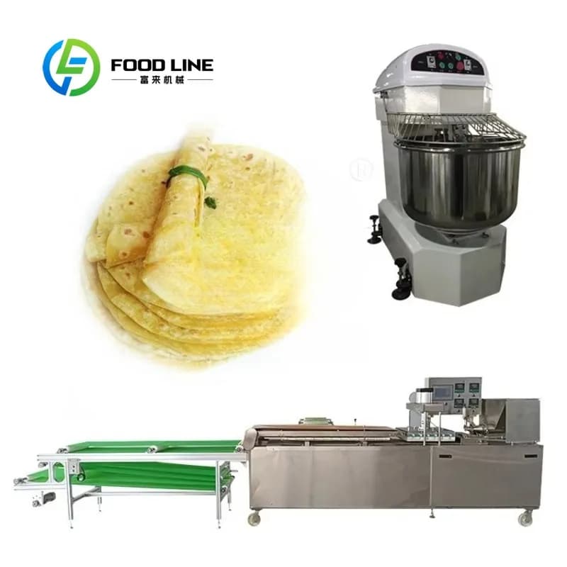 Machine De fabrication De Tortilla De maïs Turque entièrement automatique, 30cm, Roti Chapati, ligne De Production De pain Pita