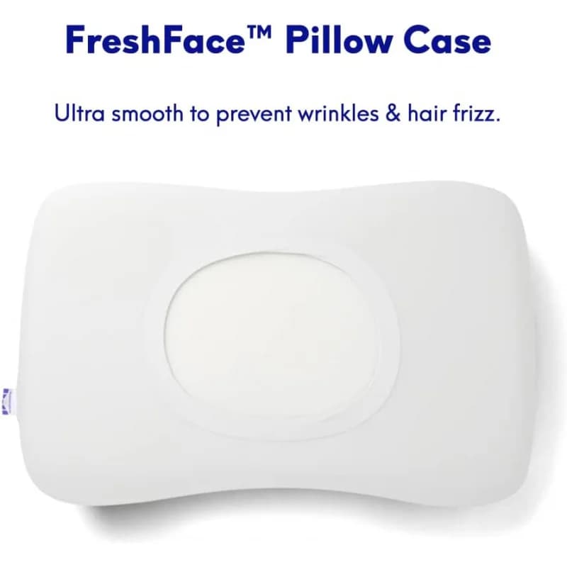 Oreiller de sommeil profond, conception de contour ergonomique brevetée pour dormeurs latéraux et dos, forme cervicale orthopédique, berce en douceur la tête