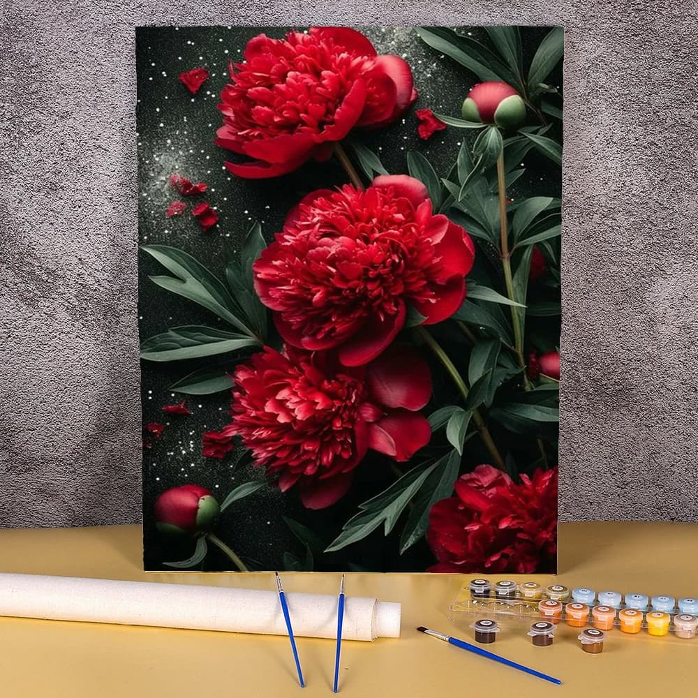 Peinture à l'huile par numéros