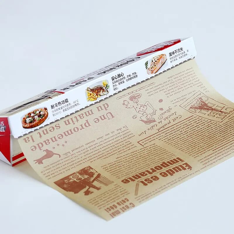 Rouleau de papier absorbant l'huile pour la cuisson ou le repas
