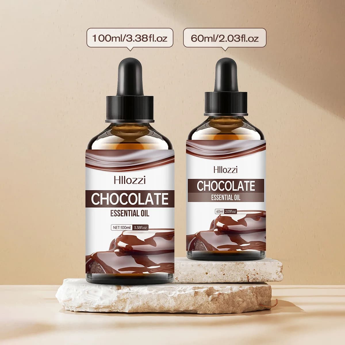 HUILE ESSENTIELLE DE CHOCOLAT Convient pour les soins quotidiens de divers types de peau, procure des effets hydratants pour les peaux sèches