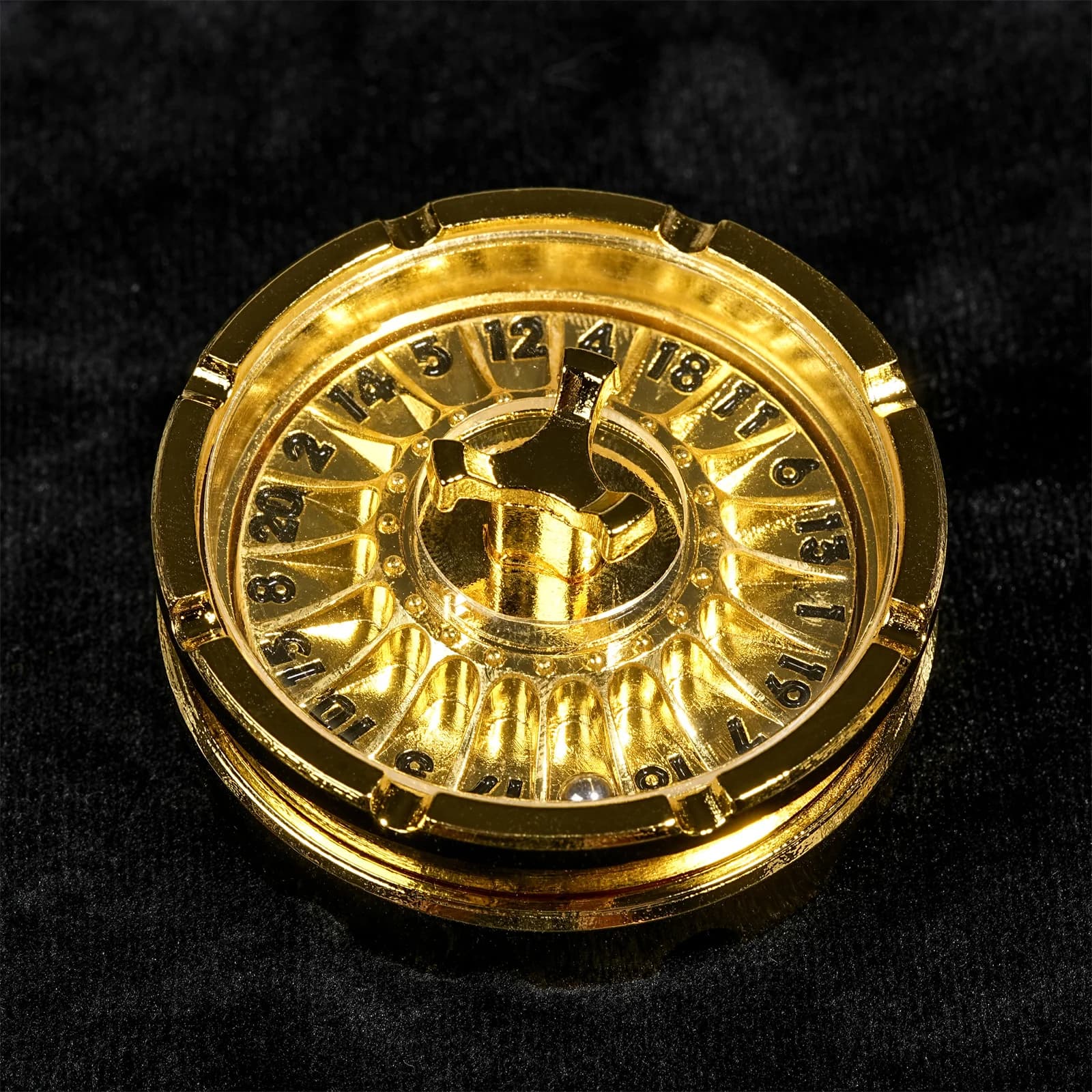 DND dés D20 noir rouge doigt roue rotative dés D & D jeu de société donjons Dragons TRPG polyédrique numérique dés jeu de Table