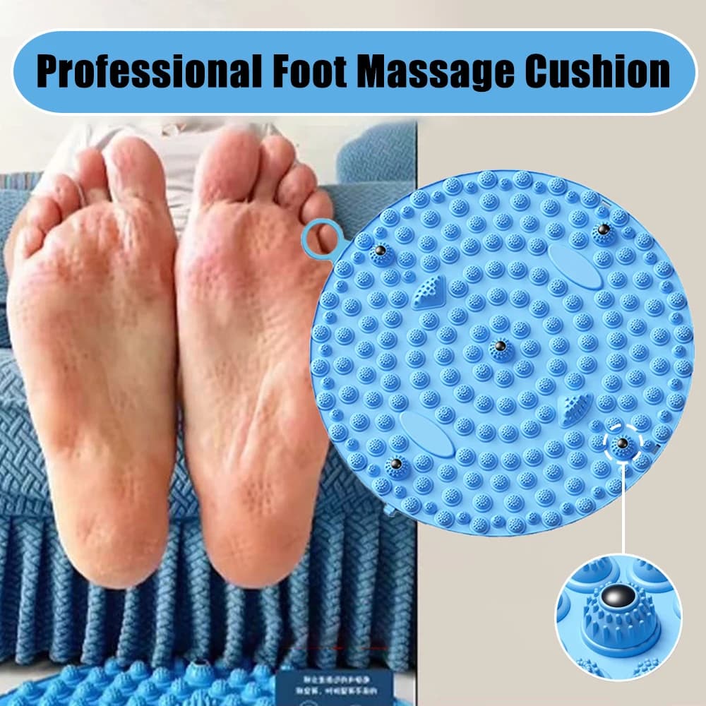 Tapis de massage des pieds multifonctionnel pour la relaxation des fascias après l'exercice, tapis d'acupression pour la maison