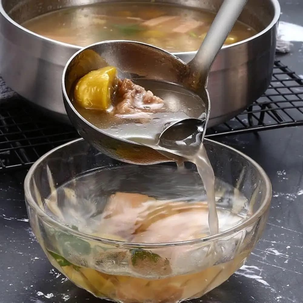 Passoire à soupe en acier inoxydable