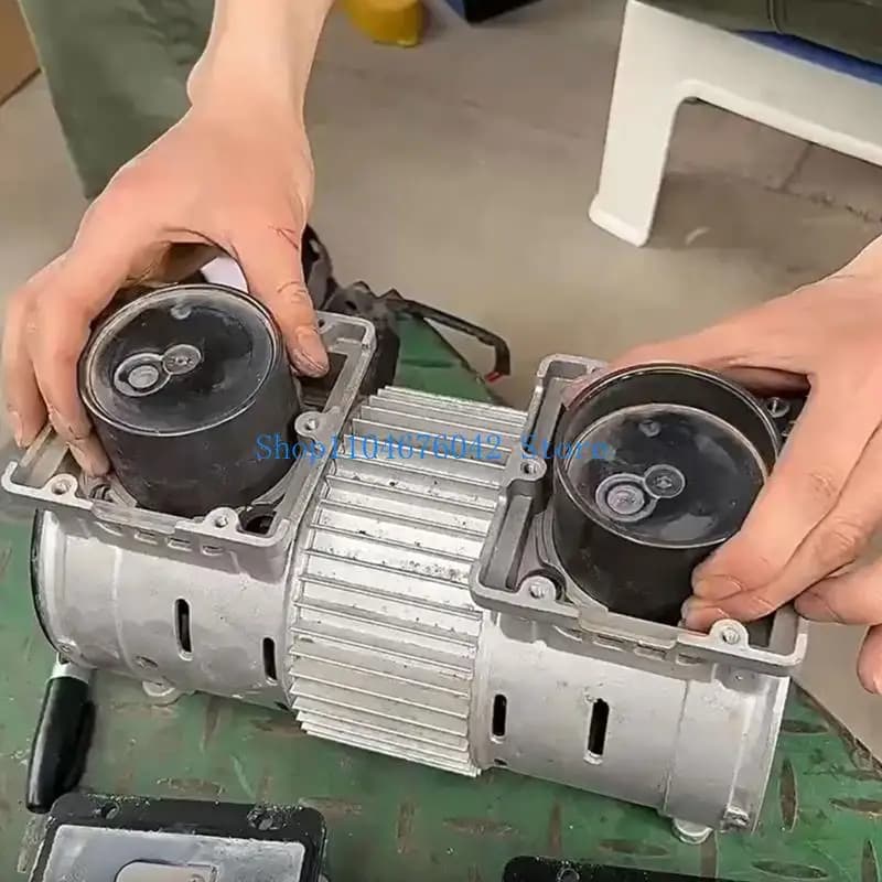 Kit d'entretien pour compresseur d'air silencieux sans huile, 20 pièces, 750W, outil d'entretien pour compresseur d'air pour la maison, le garage et un usage professionnel