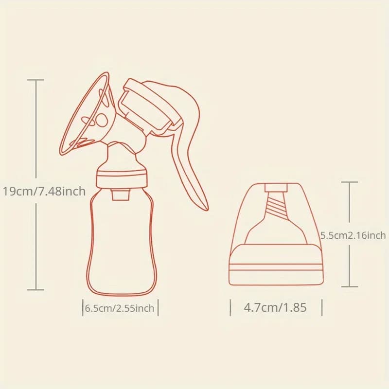 Tire-lait manuel portable
