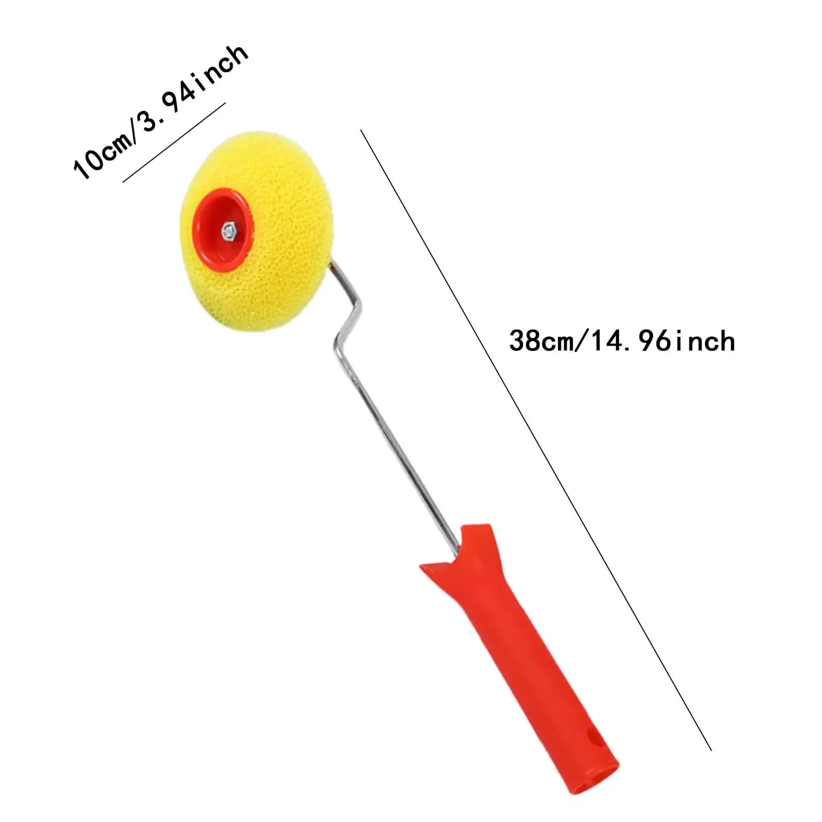 Rouleau de peinture d'angle de Texture pour murs d'angle, rouleau éponge robuste et efficace