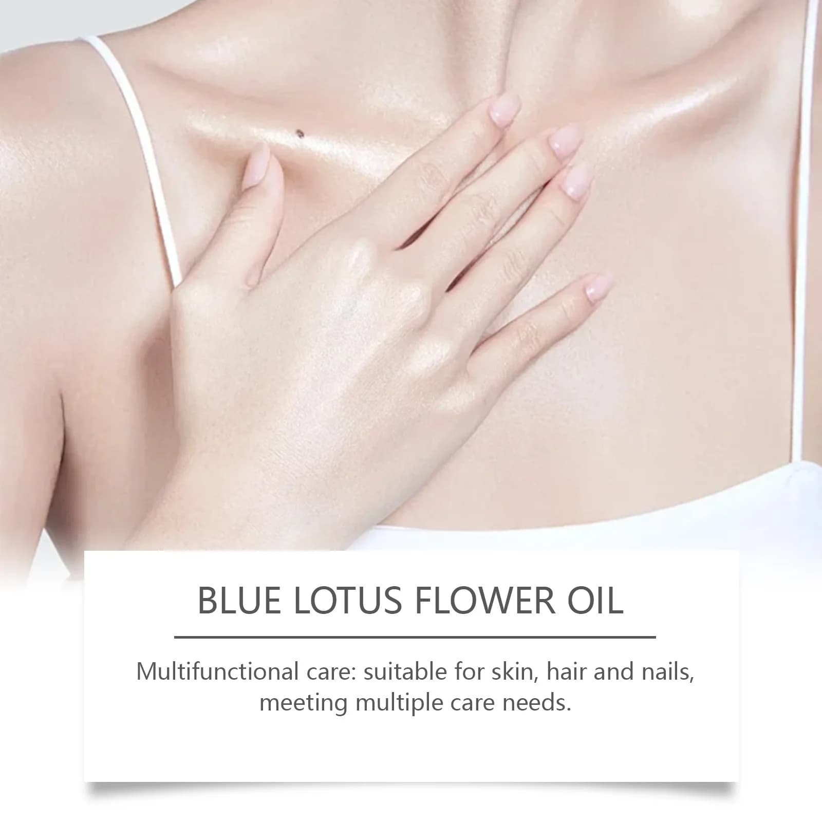 Huile essentielle biologique pure de Blue anni, diffuseurs d'aromathérapie, humidificateurs pour cheveux, soins du corps, rafraîchir, détendre, hydrater, huile végétale