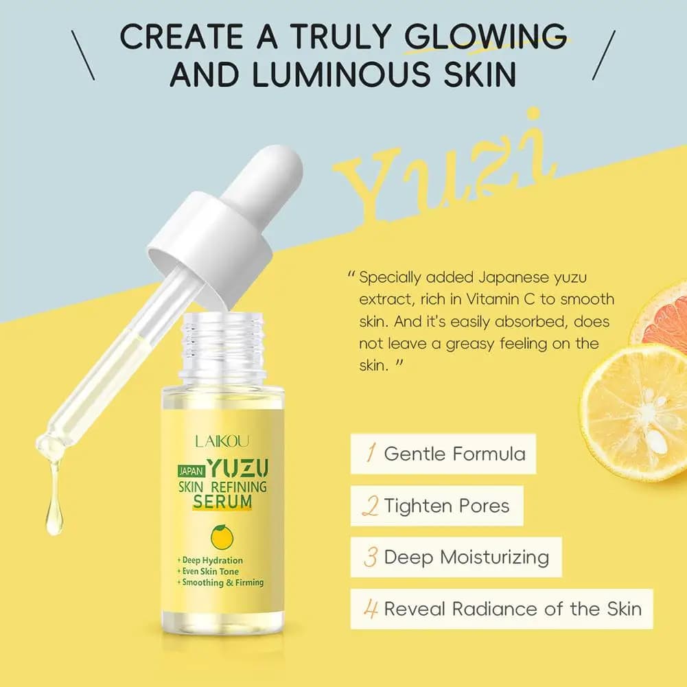Nettoyant et démaquillant à l'huile de pomelo avec sérum facial – Kit de soins hydratant, raffermissant et nourrissant pour débutants – Mini-ensemble de soins pour la peau