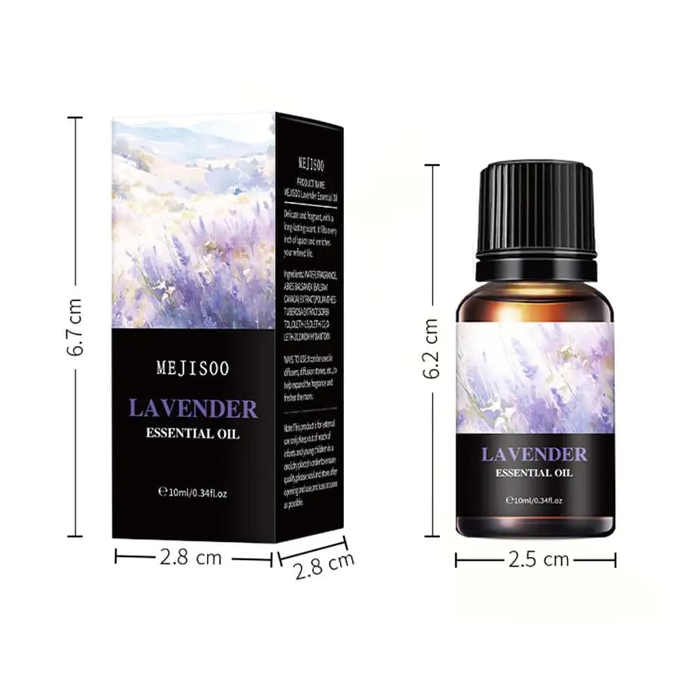 15 Huiles Parfumées Solubles dans l'Eau - Huile d'Aromathérapie 10ml pour Diffuseur, Désodorisant d'Ambiance, Purificateur d'Air, Maison & Voiture