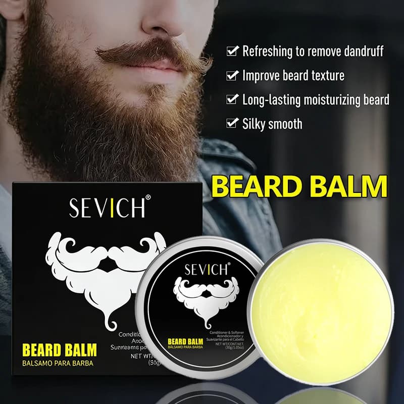 Kit d'huile pour barbe pour hommes