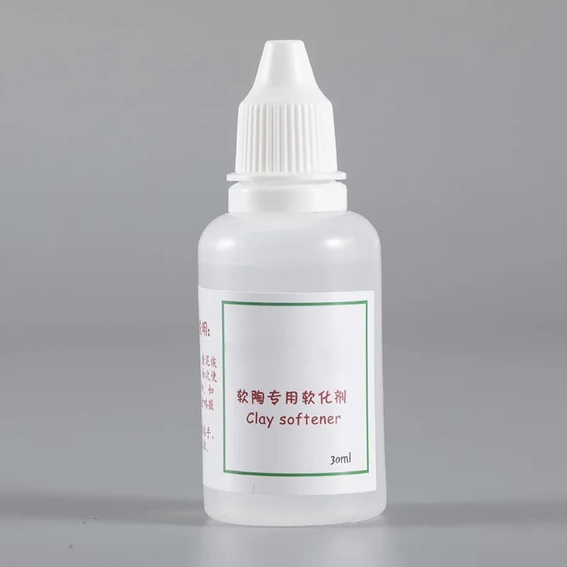 Adoucisseur d'argile polymère 30ml, mélange d'argile, huile plus fine pour augmenter la viscosité, modèle de poupée à main, matériau de processus de Surface lisse