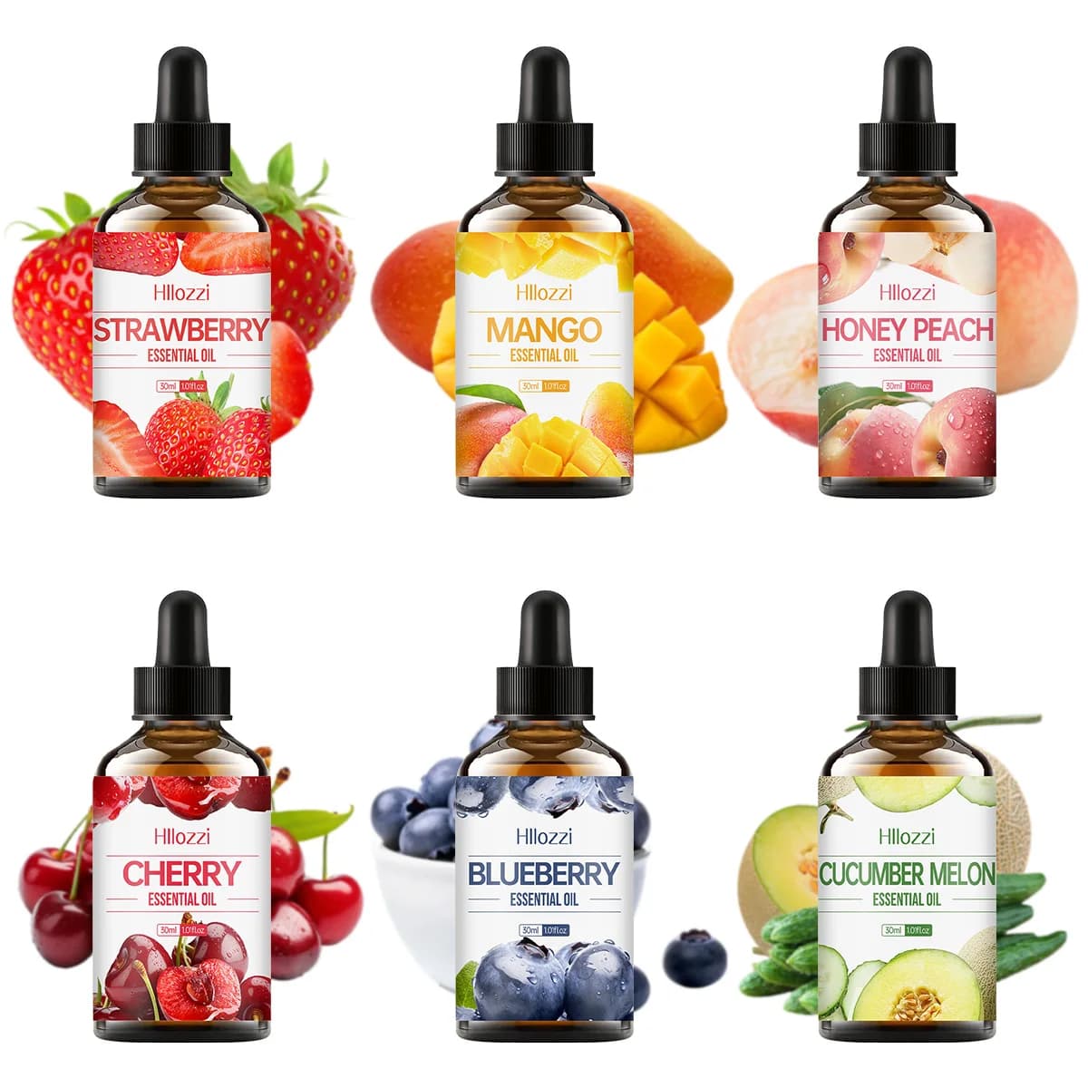 Une combinaison d'huiles essentielles de fruits colorés, profitez de des moments rafraîchissants, du massage, des soins de la peau, convient à tous les types de peau.