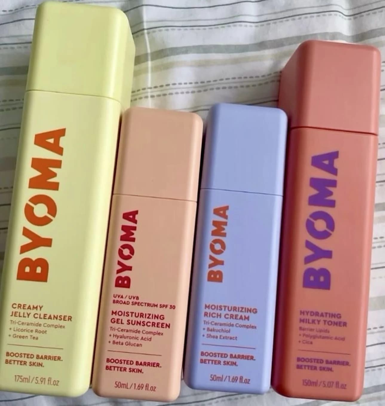Ensemble de soins de la peau de la marque originale BYOMA