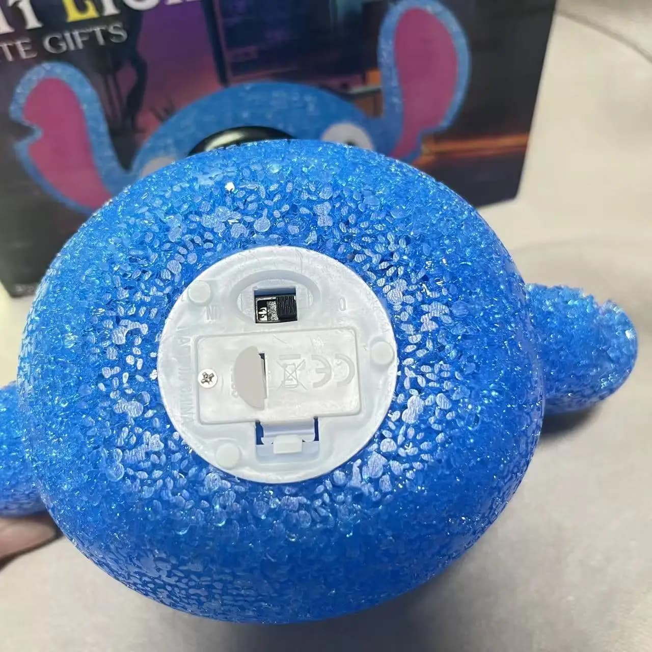 Lilo Stitch – lampe de nuit à Projection de particules 3D, lampe de bureau créative pour enfants, décoration de chambre à coucher, cadeau pour enfants pour la lecture