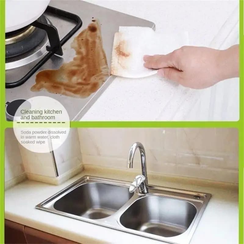 Poudre blanche de bicarbonate de sodium pour la décontamination, livres de décontamination multifonctionnels, soda blanc, bicarbonate de soude, 1 PC, 2 PCs, 4PCs