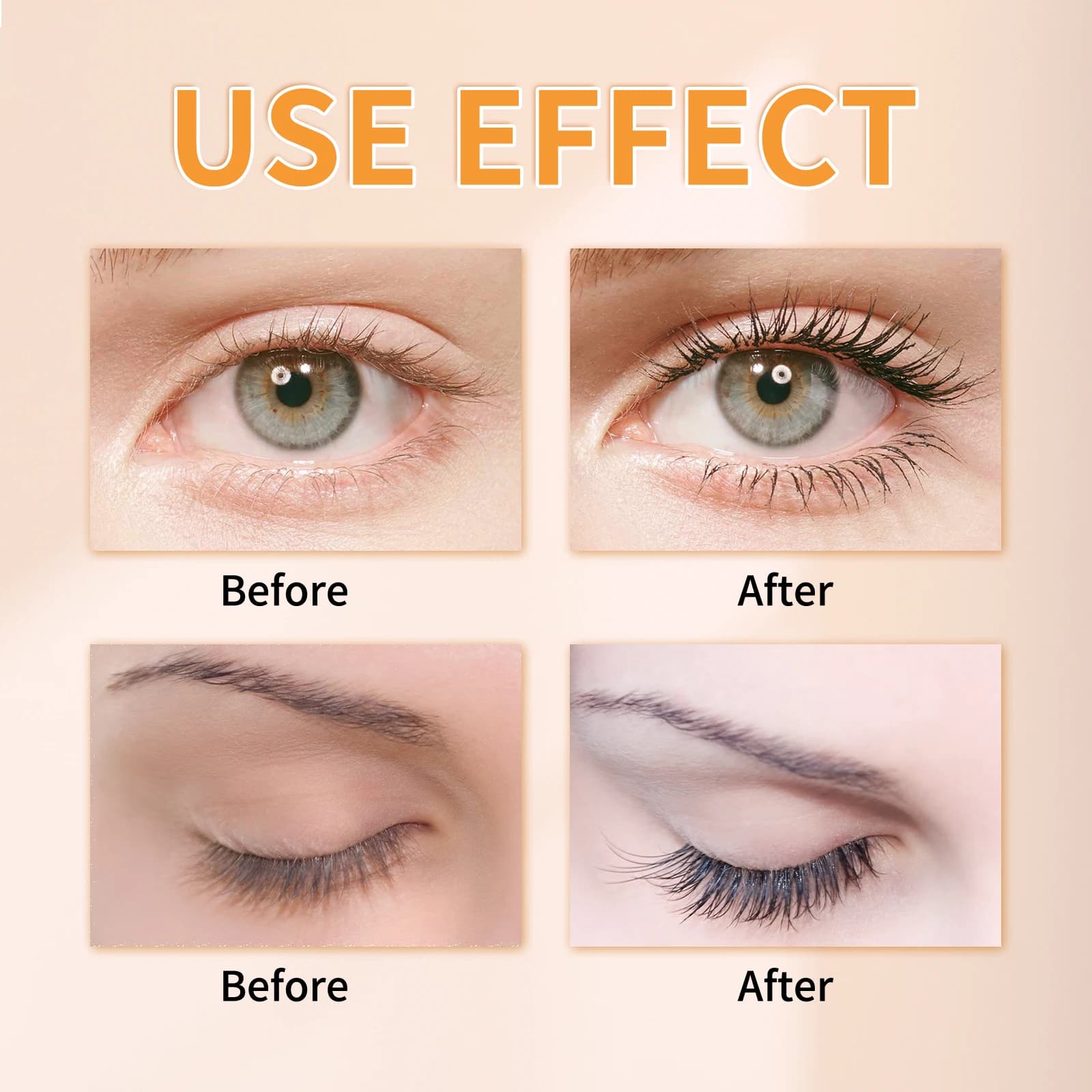 Sérum d'extension de cils à l'huile de ricin, 30ml, rehausseur naturel pour cils plus longs, plus épais, plus complets, huile de soin pour cils fragiles et spassés