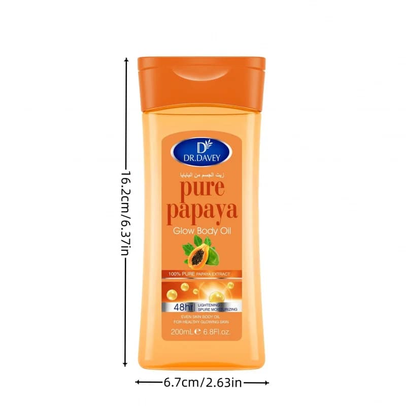 Huile corporelle à la papaye Papaya Glow Body Oil