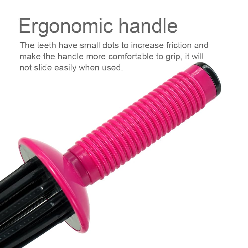 Peigne professionnel en rouleau de friser pour cheveux, brosse ronde, outils de coiffure, Portable, antidérapant, peigne en rouleau bouclé de voyage