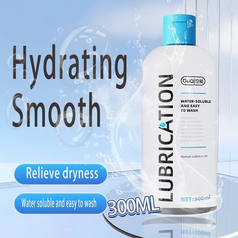 Lubrifiant à base d'eau 300ML, Gel intime sûr, huile lubrifiante vaginale et anale, pour adultes, femmes, hommes et couples, outils érotiques