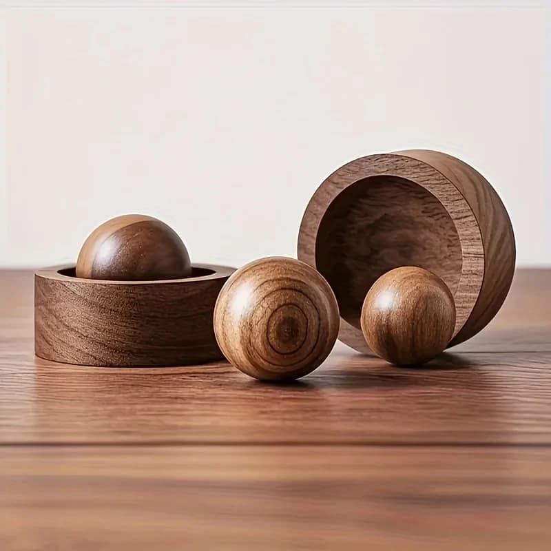 Diffuseur d'huiles essentielles pour voiture et maison - Fabriqué en bois, mini diffuseur de parfum naturel mignon, adapté à la chambre à coucher, au salon, à la salle de bain