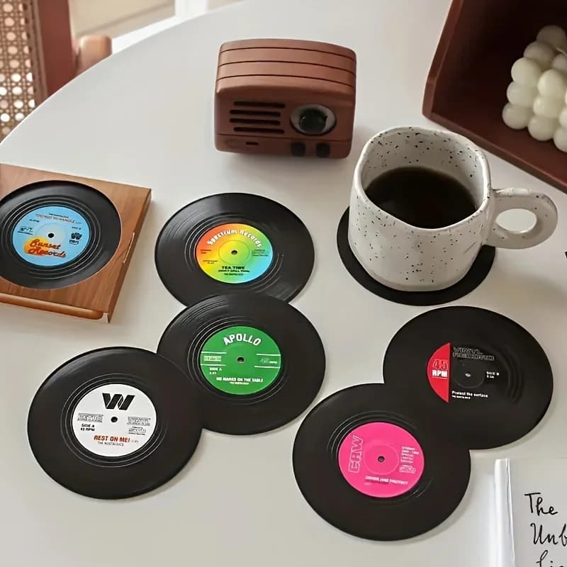 Dessous de verre anti-ald pour disques en vinyle