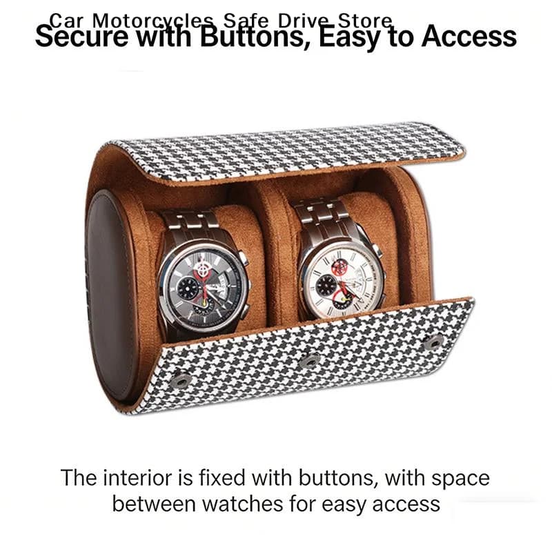 Étui de voyage pour montres - Boîte de rangement et organisateur pour 1/2/3