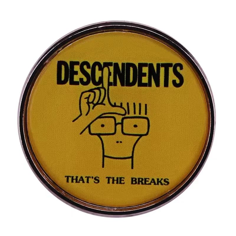 Broche de groupe Pop Rock, Badge de musique Punk drôle, sac à dos à la mode, Fan, amoureux de la musique, bijoux, accessoires pour vêtements, vente en gros
