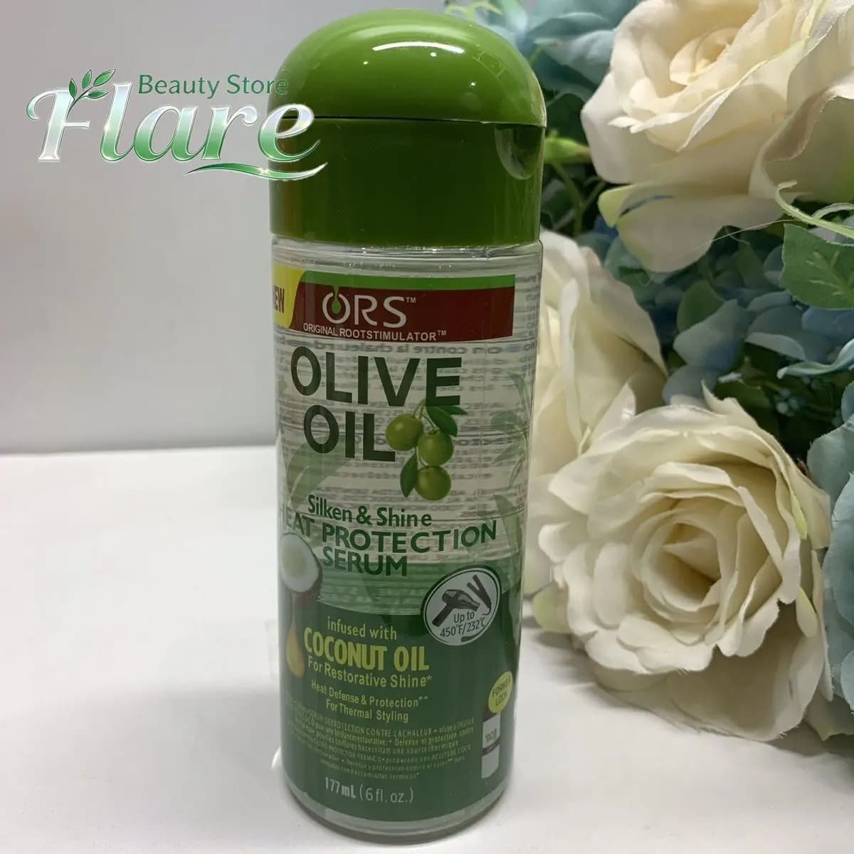 Brume Capillaire Polissante à l'Huile d'Olive Vitale 177ml pour Réparer les Pointes Fourchues