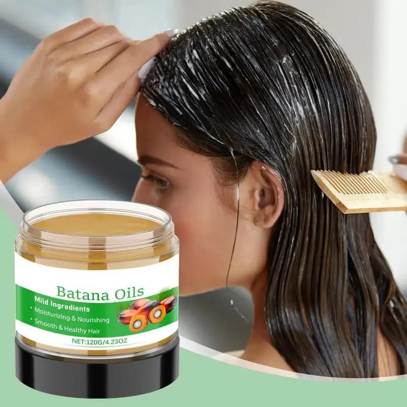 Batan huile capillaire revitalisant nourrissant hydratant réparateur renforce les racines lissant revitalisant soin des cheveux 120g