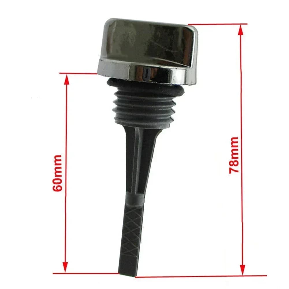 Jauge d'huile courte pour améliorer la lubrification de votre moteur, pour vélos et VTT 50cc 70cc 90cc 110cc 125cc D343