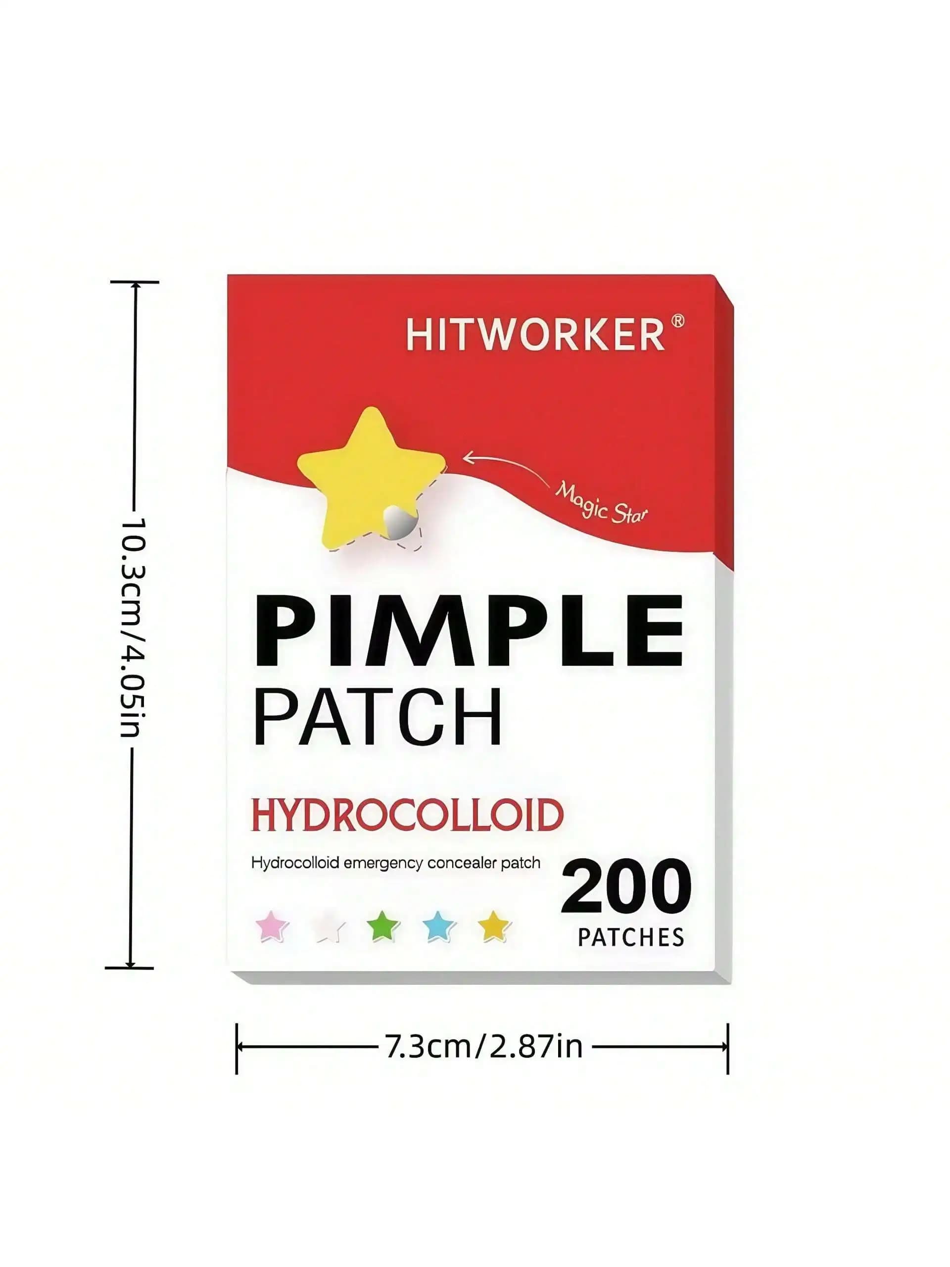 200 Patchs Hydrocolloïdes pour Boutons Faciaux