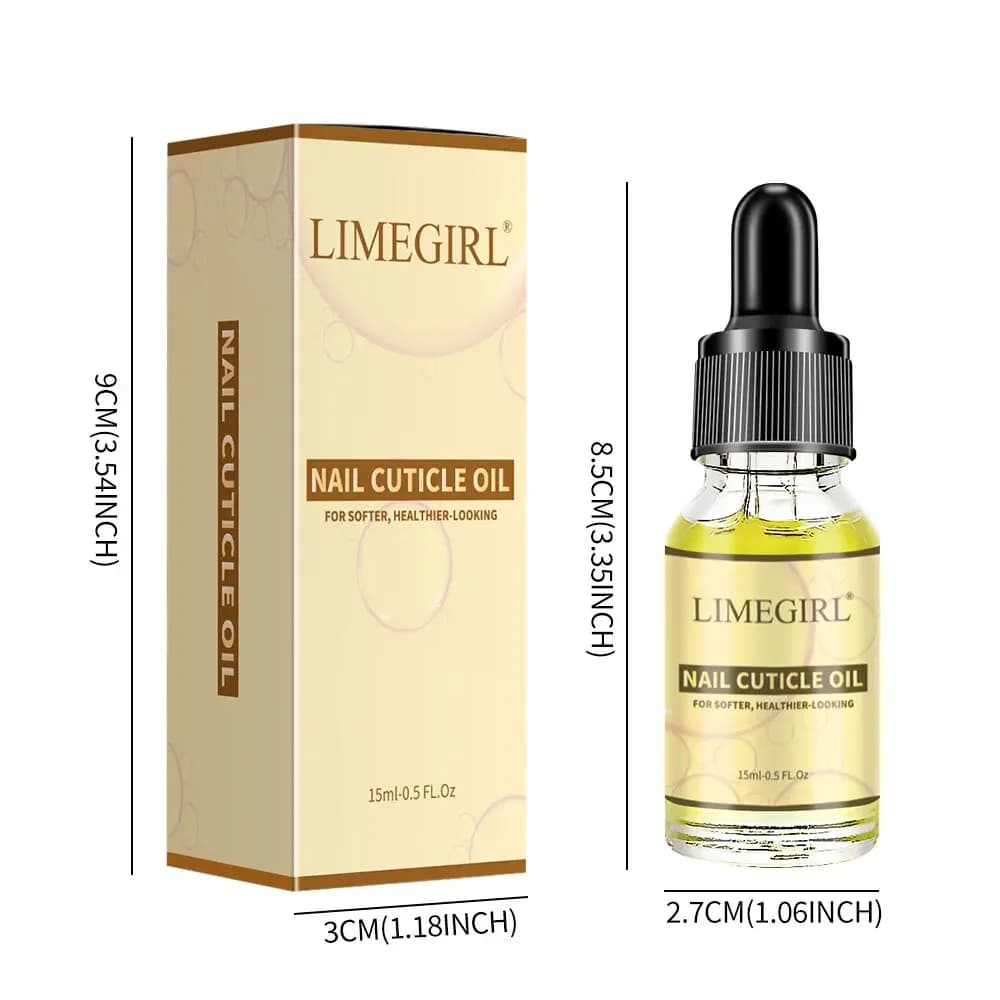 Huile nutritive pour cuticules et ongles, 15ML, réparation nourrissante, soins pour ongles endommagés, traitement à l'huile nutritionnelle, hydrate, renforce et lumineuse pour les ongles