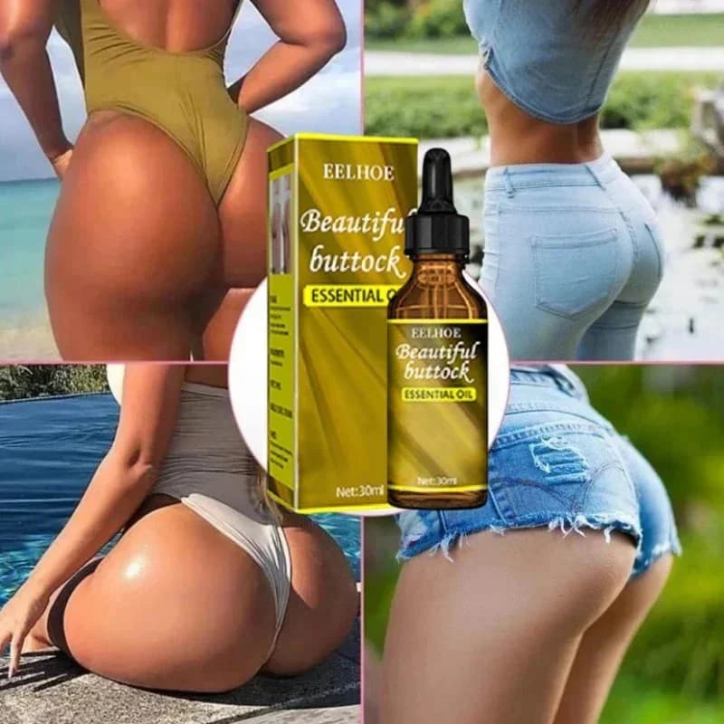 Huile essentielle raffermissante pour rehausser le fessier, crème raffermissante pour rehausser les grosses hanches et les fesses, croissance des seins dodus, soin des fessiers sexy