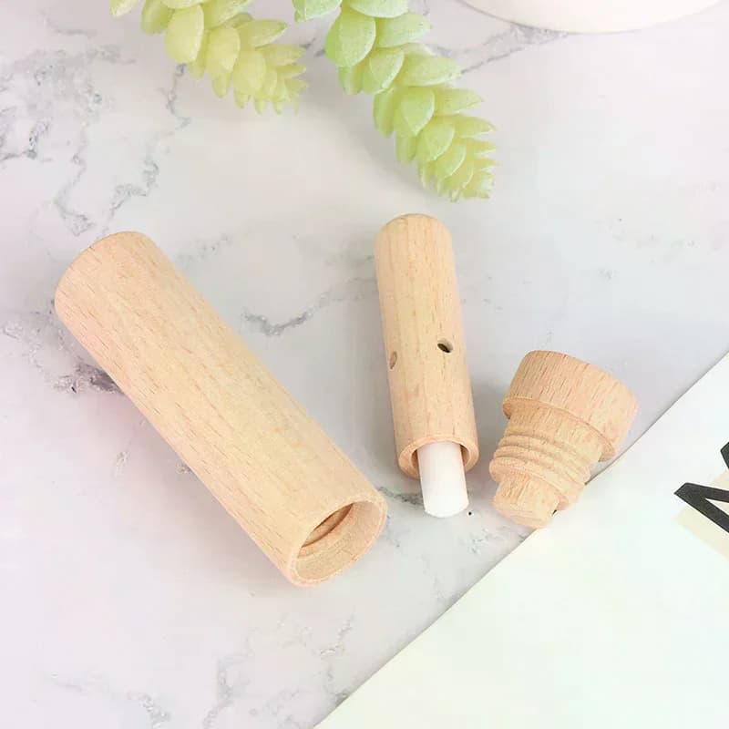 Diffuseur d'arômes en bois pour huiles essentielles avec mèches, inhalateur nasal d'aromathérapie, matériaux durables de haute qualité, facile à utiliser
