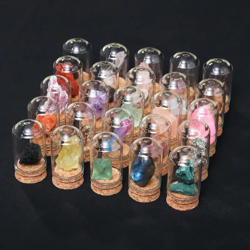 Échantillon de cristal naturel à exposition, forme géométrique, échantillon de roche d'agate, enseignement éducatif, style moderne et simple, décoration d'intérieur, cadeau