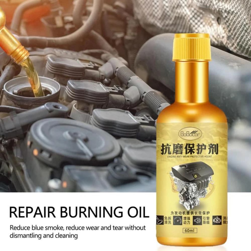 Agent de réparation des usures du moteur de voiture 60 ml, réduit la consommation de carburant, additif pour huile diesel, nettoyant moteur, convertisseur catalytique