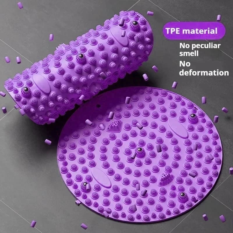 Tapis de massage des pieds multifonctionnel pour la relaxation des fascias après l'exercice, tapis d'acupression pour la maison