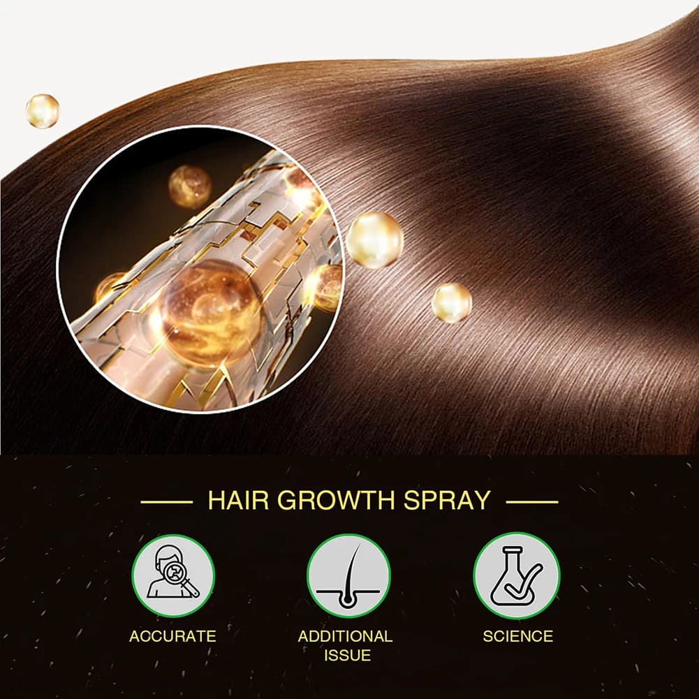 Huile Essentielle pour la Croissance Rapide des Cheveux, Huile Essentielle pour Soins des Cheveux à l'Oignon et au Romarin, Produit Efficace Contre la Chute des Cheveux, Régénération Capillaire