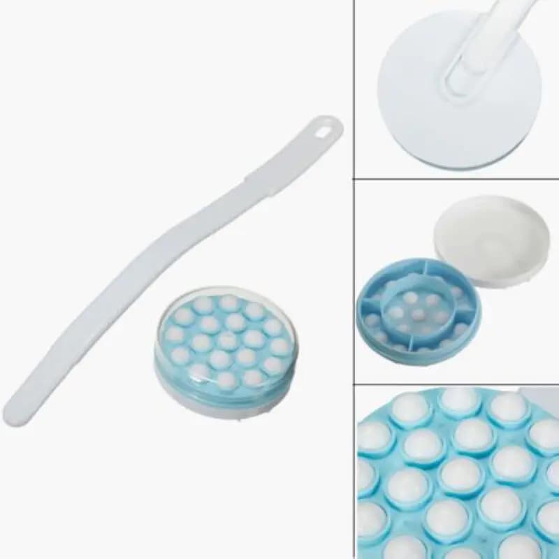 Applicateur de crème à l'huile et Lotion, brosse de douche à Long manche, tête, corps, jambes, dos, brosse de bain, gommage, masseur, épurateur, fournitures de bain, outils