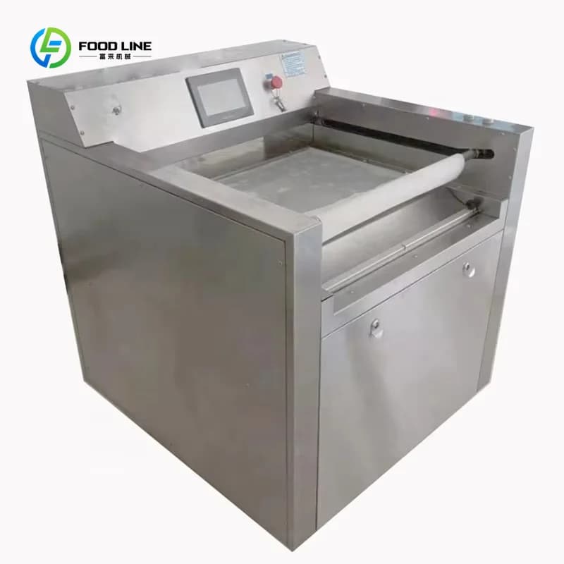 Machine à rouler les gâteaux entièrement automatique, multifonctionnelle et à haute productivité, pour ligne de production de gâteaux roulés, usage commercial et industriel.