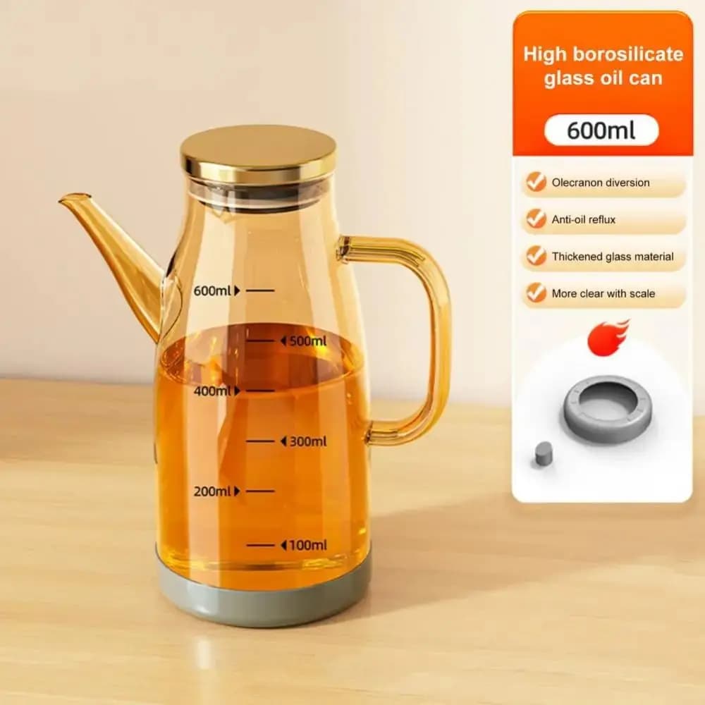 Bouteille d'huile de cuisson de grande capacité