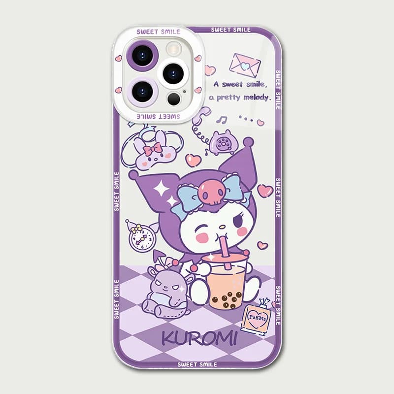 Sanrio – coque cannelle pour Samsung Galaxy A54 A34 A24 A14 A13 A53 A33 A73 A23 A05 A05S A72 A52 A52S A32 A22 A12 A31 A51 A71