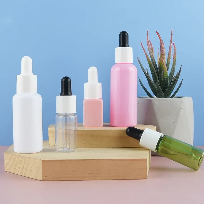 Bouteille d'huile essentielle en plastique de 5 à 50ml