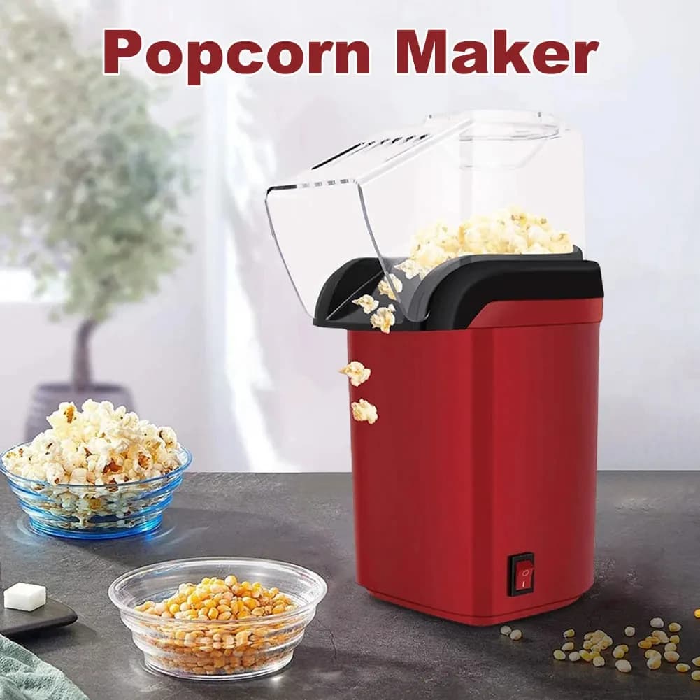 Machine à pop-corn à taux de pop-corn entièrement automatique, Mini Machine à pop-corn électrique à Air pour la cuisine domestique