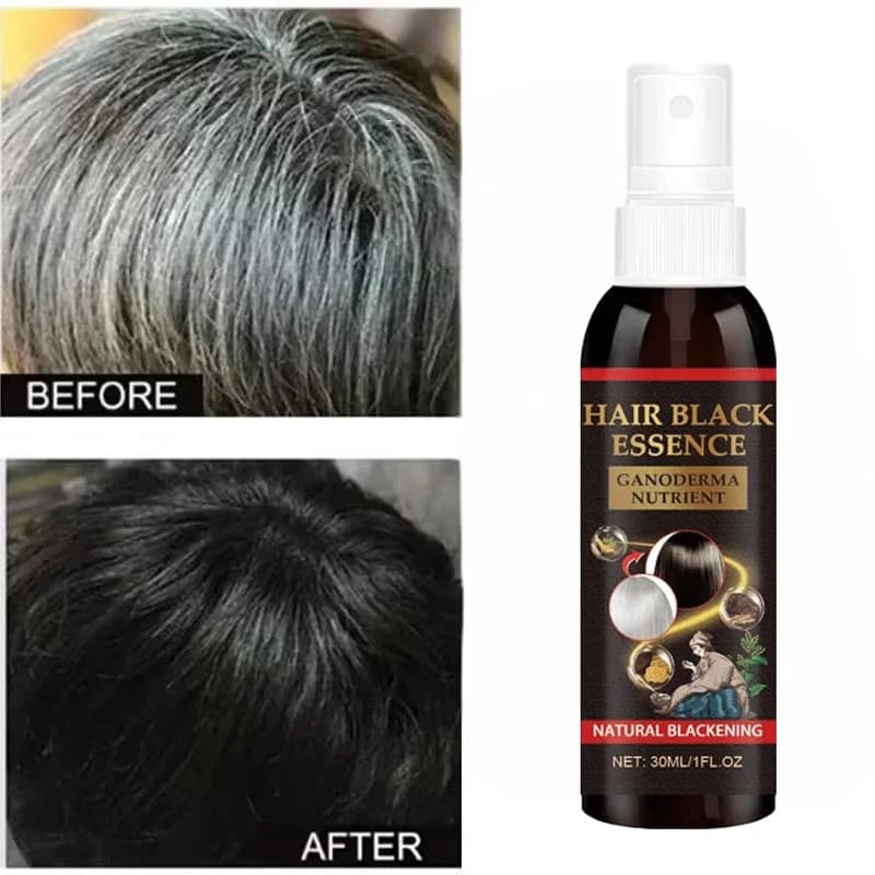 Sérum pour cheveux blancs à noirs, gris et blancs, réparation de couleur naturelle, nutrition, soin Anti-gris pour hommes et femmes * 5 & JI^