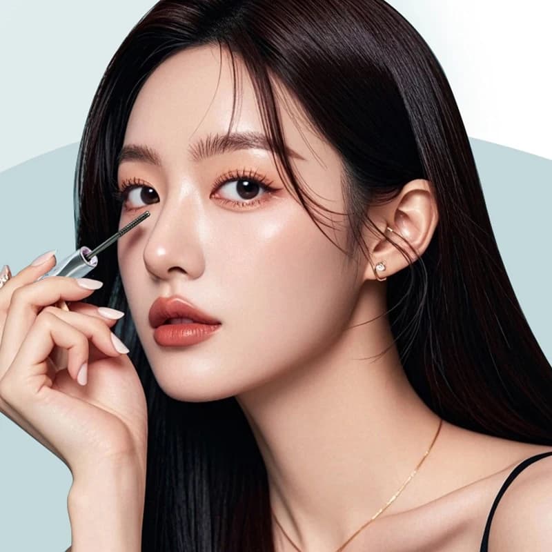Mascara en métal et fer, mascara waterproof en fibres de soie, noir, longue tenue, extensions de cils, sans grumeaux, maquillage pour les yeux, cosmétiques