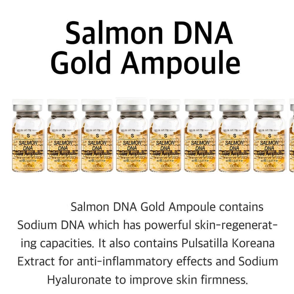 Kit de sérum booster pour la peau à l'ADN de saumon 8 ml